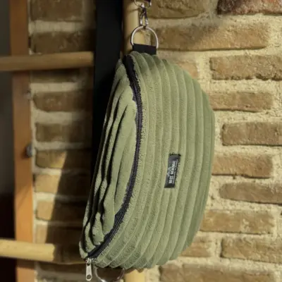 IMG_5656 Green Velvet Belt Bag