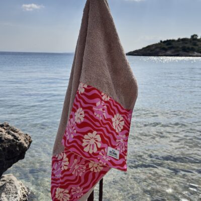 Pink Hawaii Beach Towel