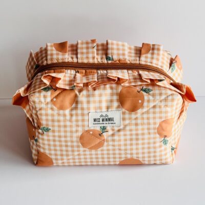 Happy Oranges Zipper Box Romantic Style