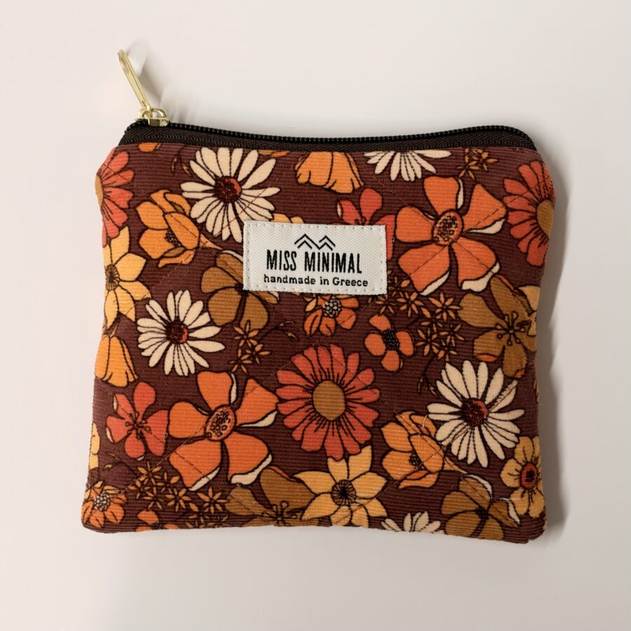 IMG_0093 Chestnut Mini Zipper Pouch