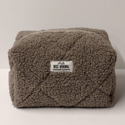 Grey Cloud Zipper Box